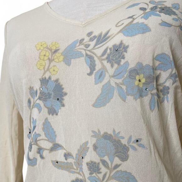 Vintage y2k sheer micro mesh long sleeve - Picture 4 of 6